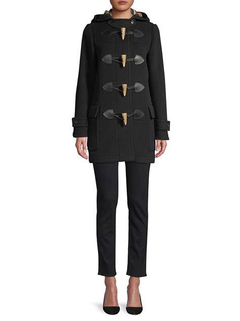 burberry slim merton duffle coat|burberry duffle coat.